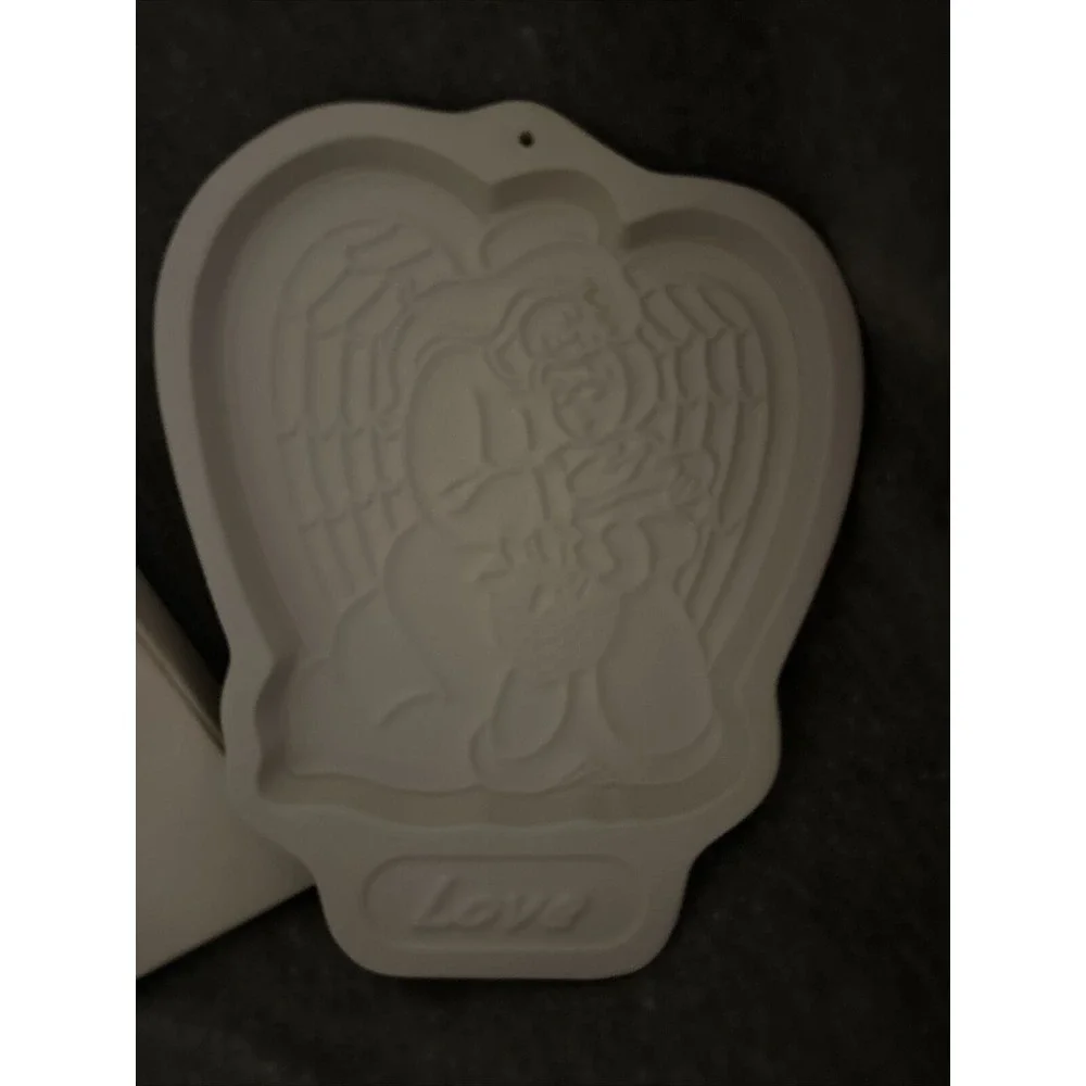 LONGABERGER POTTERY 1995 LOVE‎ ANGEL SERIES COOKIE MOLD 32468 NEW